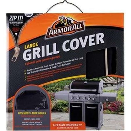 MR. BAR-B-Q Mr Bar B Q 07801AA 45 x 25 x 65 in. Armor All Grill Cover; Black 07801AA